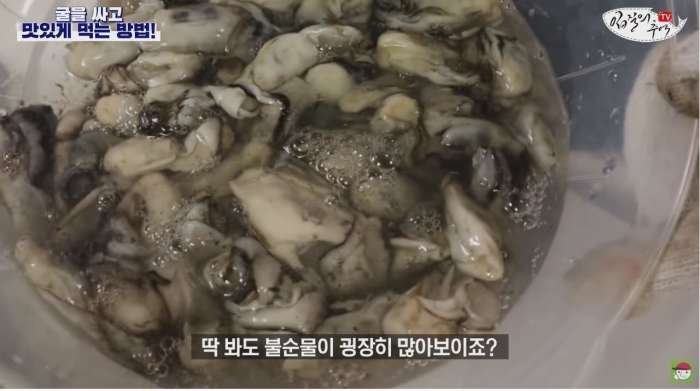 수산물 유튜버가 알려주는 최대한 노로바이러스 안 걸리게 굴 먹는 방법