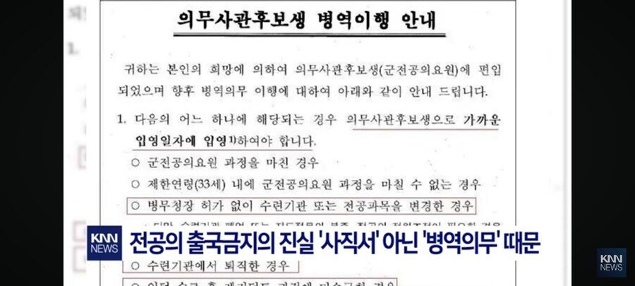 &quot;사직서낸 전공의 출국 금지당했다&quot;의 진실